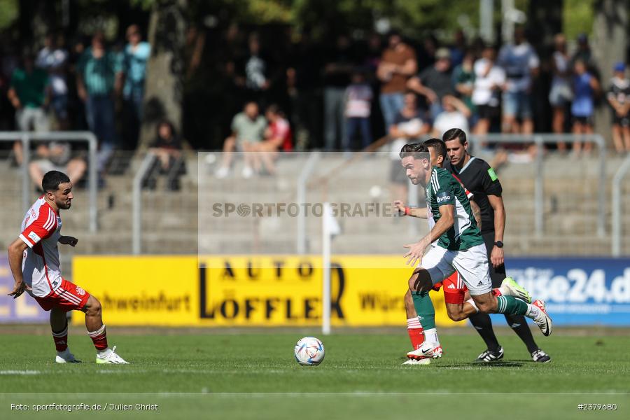 Severo Sturm, Willy-Sachs-Stadion, Schweinfurt, 16.09.2023, sport, action, BFV, Fussball, Saison 2023/2024, 10. Spieltag, Regionalliga Bayern, FCB, FCS, FC Bayern München II, 1. FC Schweinfurt 1905 - Bild-ID: 2379680