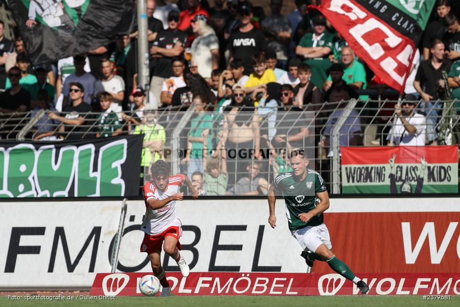 Marc Hänschke, Willy-Sachs-Stadion, Schweinfurt, 16.09.2023, sport, action, BFV, Fussball, Saison 2023/2024, 10. Spieltag, Regionalliga Bayern, FCB, FCS, FC Bayern München II, 1. FC Schweinfurt 1905 - Bild-ID: 2379681