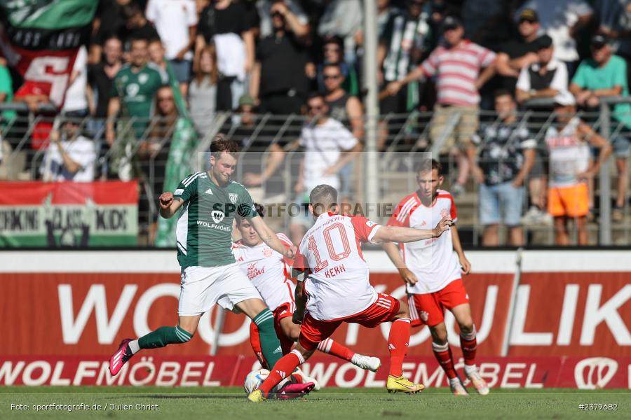 Tom Feulner, Willy-Sachs-Stadion, Schweinfurt, 16.09.2023, sport, action, BFV, Fussball, Saison 2023/2024, 10. Spieltag, Regionalliga Bayern, FCB, FCS, FC Bayern München II, 1. FC Schweinfurt 1905 - Bild-ID: 2379682