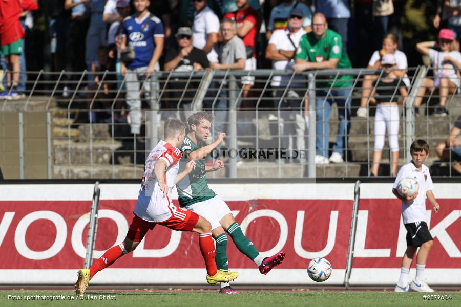 Tom Feulner, Willy-Sachs-Stadion, Schweinfurt, 16.09.2023, sport, action, BFV, Fussball, Saison 2023/2024, 10. Spieltag, Regionalliga Bayern, FCB, FCS, FC Bayern München II, 1. FC Schweinfurt 1905 - Bild-ID: 2379684