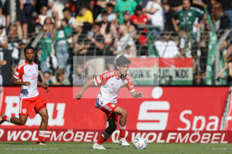 Younes Aitamer, Willy-Sachs-Stadion, Schweinfurt, 16.09.2023, sport, action, BFV, Fussball, Saison 2023/2024, 10. Spieltag, Regionalliga Bayern, FCB, FCS, FC Bayern München II, 1. FC Schweinfurt 1905 - Bild-ID: 2379685