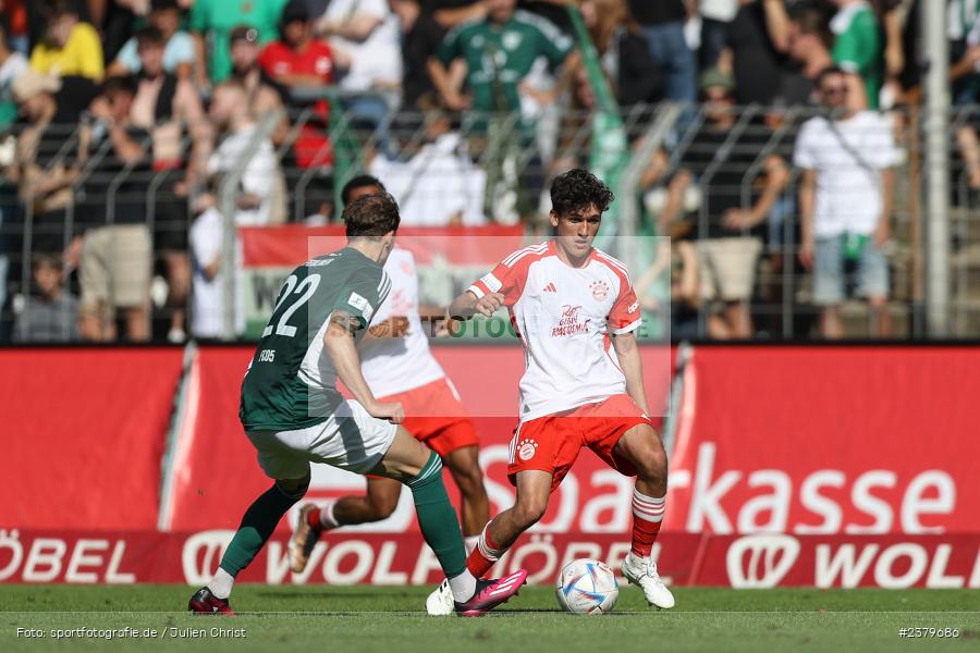 Younes Aitamer, Willy-Sachs-Stadion, Schweinfurt, 16.09.2023, sport, action, BFV, Fussball, Saison 2023/2024, 10. Spieltag, Regionalliga Bayern, FCB, FCS, FC Bayern München II, 1. FC Schweinfurt 1905 - Bild-ID: 2379686