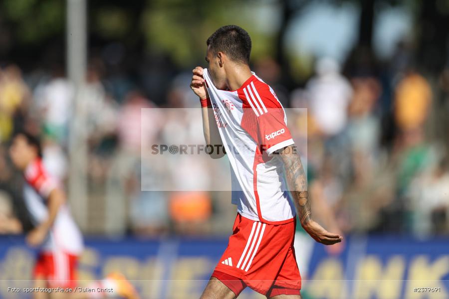 Lucas Fernando Copado Schrobenhauser, Willy-Sachs-Stadion, Schweinfurt, 16.09.2023, sport, action, BFV, Fussball, Saison 2023/2024, 10. Spieltag, Regionalliga Bayern, FCB, FCS, FC Bayern München II, 1. FC Schweinfurt 1905 - Bild-ID: 2379691