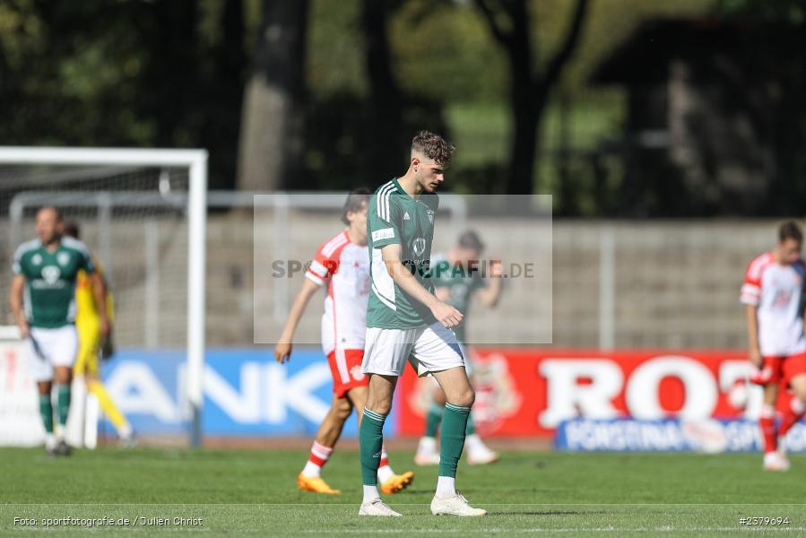 Luca Trslic, Willy-Sachs-Stadion, Schweinfurt, 16.09.2023, sport, action, BFV, Fussball, Saison 2023/2024, 10. Spieltag, Regionalliga Bayern, FCB, FCS, FC Bayern München II, 1. FC Schweinfurt 1905 - Bild-ID: 2379694