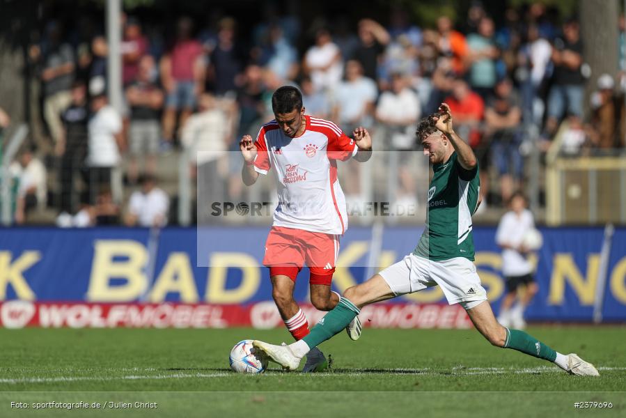 Lucas Fernando Copado Schrobenhauser, Willy-Sachs-Stadion, Schweinfurt, 16.09.2023, sport, action, BFV, Fussball, Saison 2023/2024, 10. Spieltag, Regionalliga Bayern, FCB, FCS, FC Bayern München II, 1. FC Schweinfurt 1905 - Bild-ID: 2379696