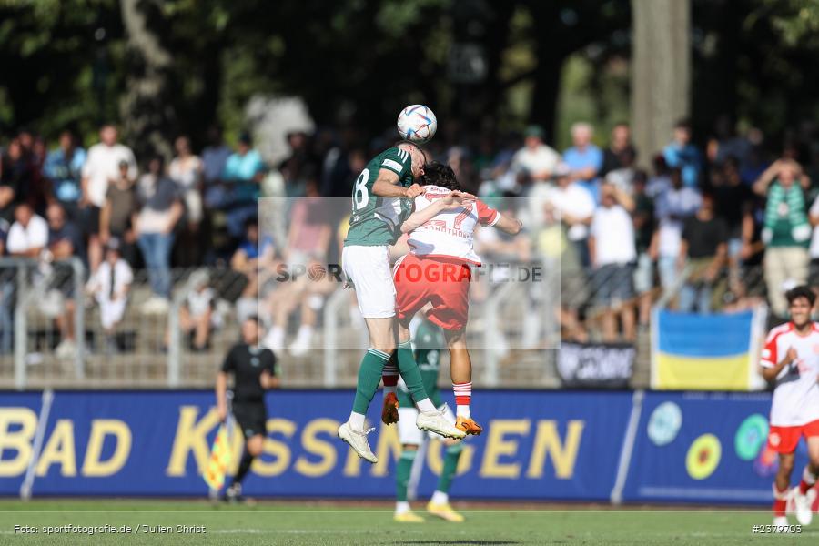 Luca Trslic, Willy-Sachs-Stadion, Schweinfurt, 16.09.2023, sport, action, BFV, Fussball, Saison 2023/2024, 10. Spieltag, Regionalliga Bayern, FCB, FCS, FC Bayern München II, 1. FC Schweinfurt 1905 - Bild-ID: 2379703