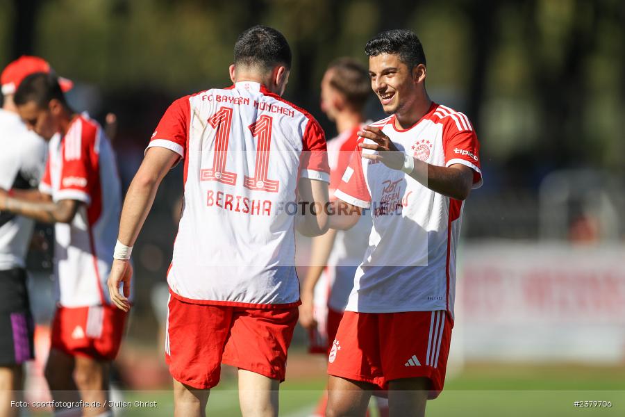 Dion Berisha, Willy-Sachs-Stadion, Schweinfurt, 16.09.2023, sport, action, BFV, Fussball, Saison 2023/2024, 10. Spieltag, Regionalliga Bayern, FCB, FCS, FC Bayern München II, 1. FC Schweinfurt 1905 - Bild-ID: 2379706