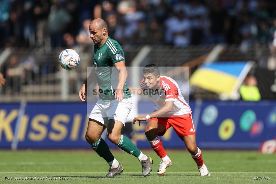 Adam Jabiri, Willy-Sachs-Stadion, Schweinfurt, 16.09.2023, sport, action, BFV, Fussball, Saison 2023/2024, 10. Spieltag, Regionalliga Bayern, FCB, FCS, FC Bayern München II, 1. FC Schweinfurt 1905 - Bild-ID: 2379709