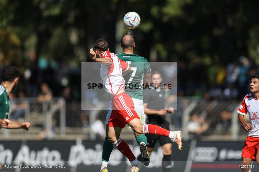 Adam Jabiri, Willy-Sachs-Stadion, Schweinfurt, 16.09.2023, sport, action, BFV, Fussball, Saison 2023/2024, 10. Spieltag, Regionalliga Bayern, FCB, FCS, FC Bayern München II, 1. FC Schweinfurt 1905 - Bild-ID: 2379731