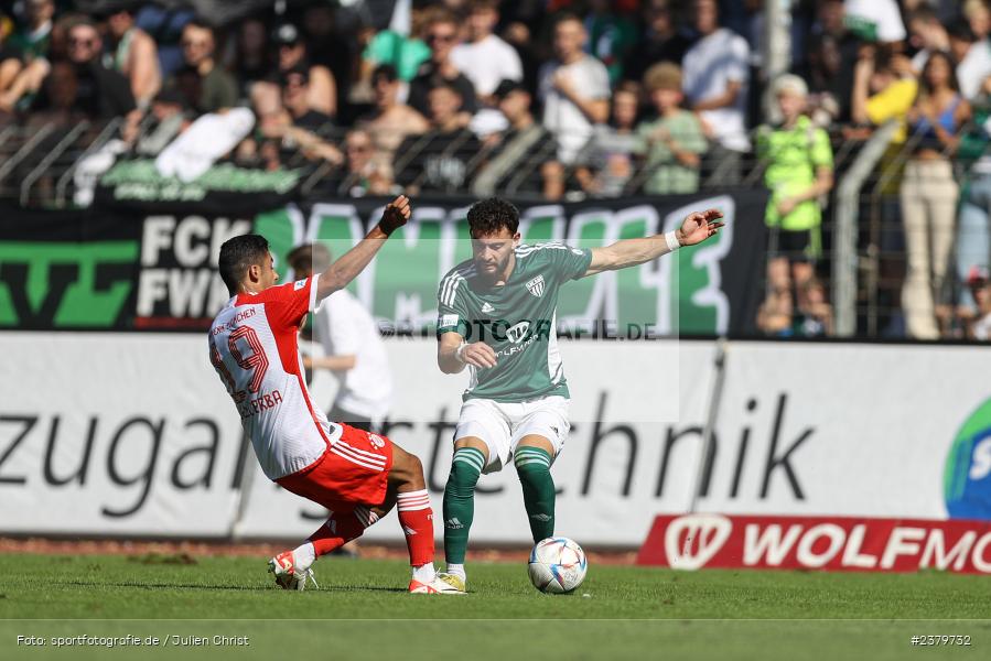 Taha Aksu, Willy-Sachs-Stadion, Schweinfurt, 16.09.2023, sport, action, BFV, Fussball, Saison 2023/2024, 10. Spieltag, Regionalliga Bayern, FCB, FCS, FC Bayern München II, 1. FC Schweinfurt 1905 - Bild-ID: 2379732
