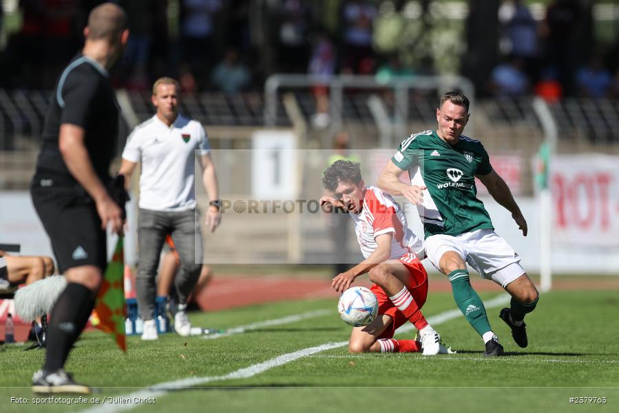 Marc Hänschke, Willy-Sachs-Stadion, Schweinfurt, 16.09.2023, sport, action, BFV, Fussball, Saison 2023/2024, 10. Spieltag, Regionalliga Bayern, FCB, FCS, FC Bayern München II, 1. FC Schweinfurt 1905 - Bild-ID: 2379763