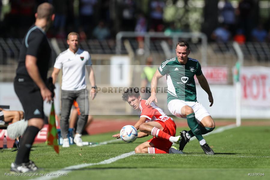 Marc Hänschke, Willy-Sachs-Stadion, Schweinfurt, 16.09.2023, sport, action, BFV, Fussball, Saison 2023/2024, 10. Spieltag, Regionalliga Bayern, FCB, FCS, FC Bayern München II, 1. FC Schweinfurt 1905 - Bild-ID: 2379764