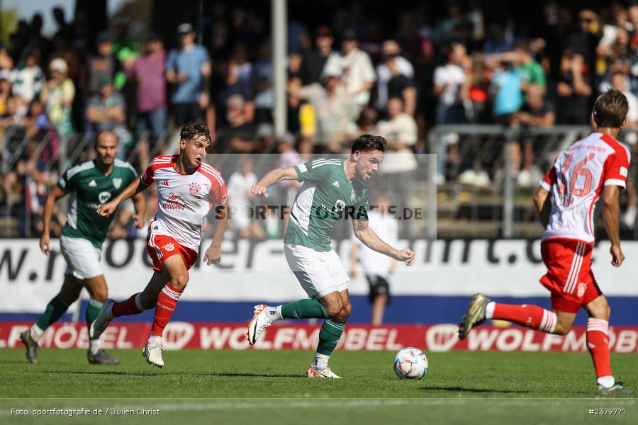 Severo Sturm, Willy-Sachs-Stadion, Schweinfurt, 16.09.2023, sport, action, BFV, Fussball, Saison 2023/2024, 10. Spieltag, Regionalliga Bayern, FCB, FCS, FC Bayern München II, 1. FC Schweinfurt 1905 - Bild-ID: 2379771