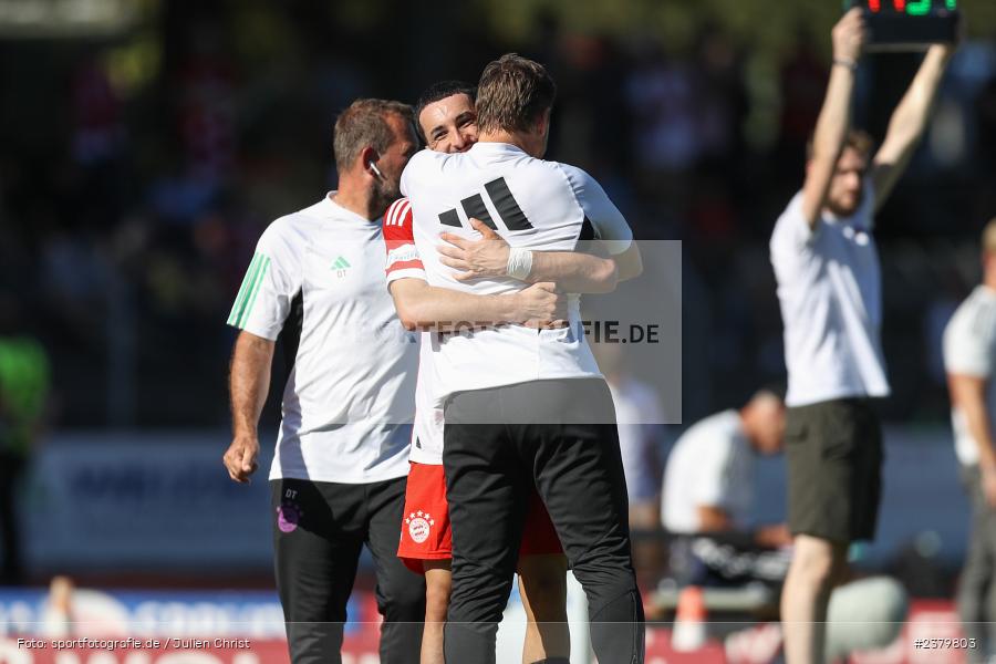 Dion Berisha, Willy-Sachs-Stadion, Schweinfurt, 16.09.2023, sport, action, BFV, Fussball, Saison 2023/2024, 10. Spieltag, Regionalliga Bayern, FCB, FCS, FC Bayern München II, 1. FC Schweinfurt 1905 - Bild-ID: 2379803