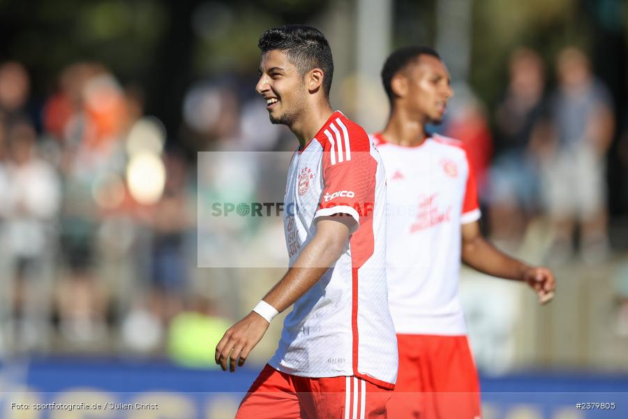 Davide Dell Erba, Willy-Sachs-Stadion, Schweinfurt, 16.09.2023, sport, action, BFV, Fussball, Saison 2023/2024, 10. Spieltag, Regionalliga Bayern, FCB, FCS, FC Bayern München II, 1. FC Schweinfurt 1905 - Bild-ID: 2379805