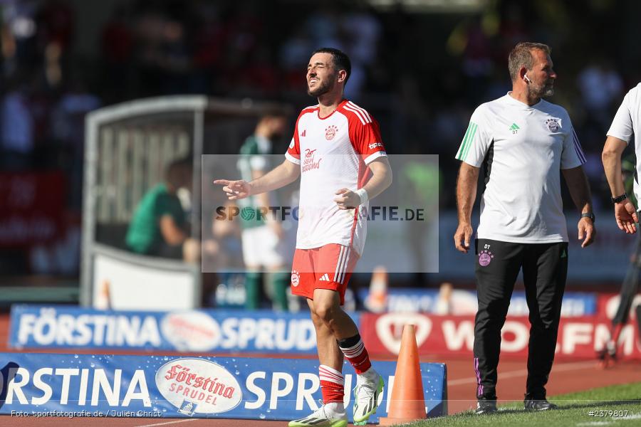 Dion Berisha, Willy-Sachs-Stadion, Schweinfurt, 16.09.2023, sport, action, BFV, Fussball, Saison 2023/2024, 10. Spieltag, Regionalliga Bayern, FCB, FCS, FC Bayern München II, 1. FC Schweinfurt 1905 - Bild-ID: 2379807