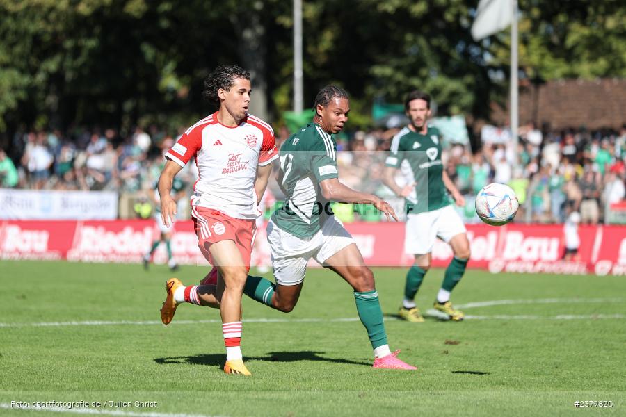 David Jonathans, Willy-Sachs-Stadion, Schweinfurt, 16.09.2023, sport, action, BFV, Fussball, Saison 2023/2024, 10. Spieltag, Regionalliga Bayern, FCB, FCS, FC Bayern München II, 1. FC Schweinfurt 1905 - Bild-ID: 2379820