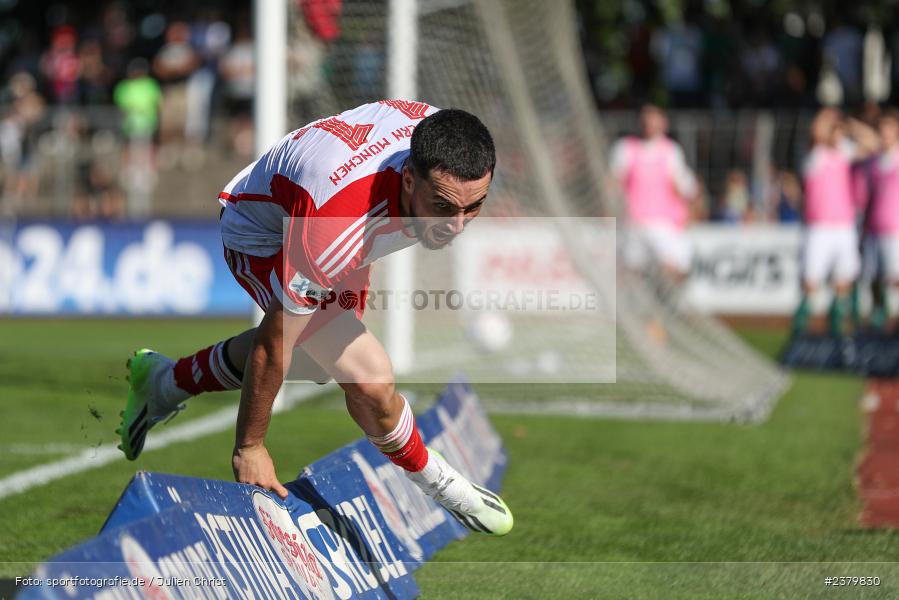 Dion Berisha, Willy-Sachs-Stadion, Schweinfurt, 16.09.2023, sport, action, BFV, Fussball, Saison 2023/2024, 10. Spieltag, Regionalliga Bayern, FCB, FCS, FC Bayern München II, 1. FC Schweinfurt 1905 - Bild-ID: 2379830