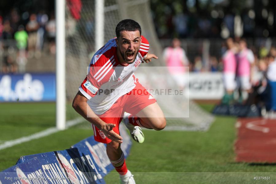 Dion Berisha, Willy-Sachs-Stadion, Schweinfurt, 16.09.2023, sport, action, BFV, Fussball, Saison 2023/2024, 10. Spieltag, Regionalliga Bayern, FCB, FCS, FC Bayern München II, 1. FC Schweinfurt 1905 - Bild-ID: 2379831