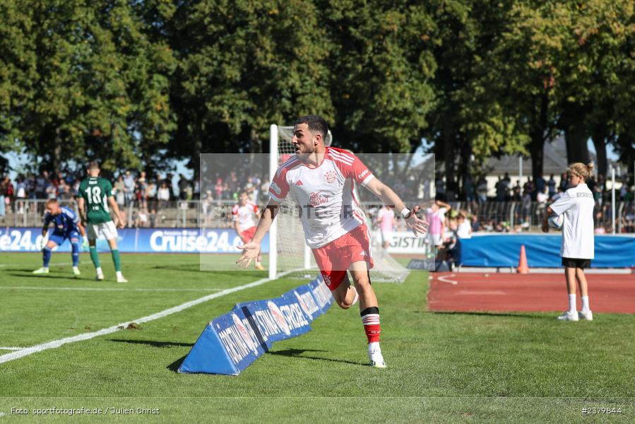 Dion Berisha, Willy-Sachs-Stadion, Schweinfurt, 16.09.2023, sport, action, BFV, Fussball, Saison 2023/2024, 10. Spieltag, Regionalliga Bayern, FCB, FCS, FC Bayern München II, 1. FC Schweinfurt 1905 - Bild-ID: 2379844