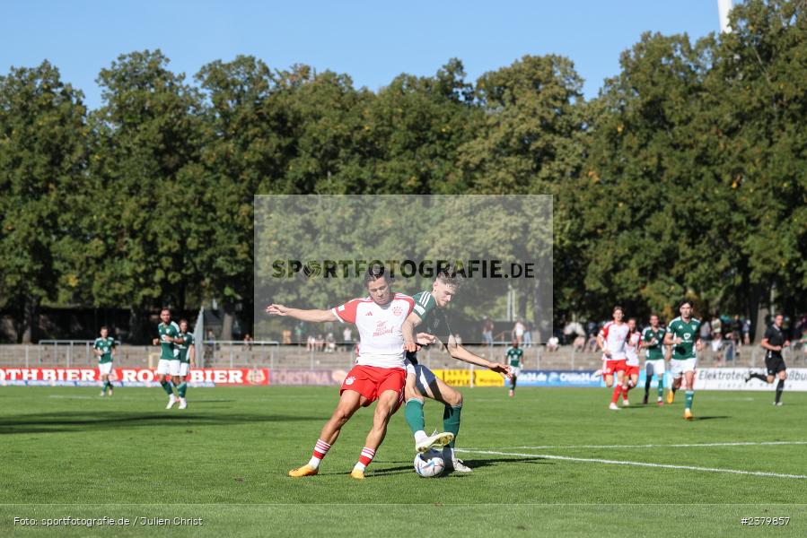Luca Trslic, Willy-Sachs-Stadion, Schweinfurt, 16.09.2023, sport, action, BFV, Fussball, Saison 2023/2024, 10. Spieltag, Regionalliga Bayern, FCB, FCS, FC Bayern München II, 1. FC Schweinfurt 1905 - Bild-ID: 2379857