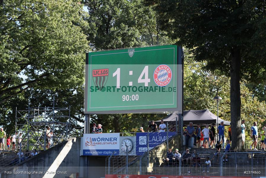 Willy-Sachs-Stadion, Schweinfurt, 16.09.2023, sport, action, BFV, Fussball, Saison 2023/2024, 10. Spieltag, Regionalliga Bayern, FCB, FCS, FC Bayern München II, 1. FC Schweinfurt 1905 - Bild-ID: 2379860