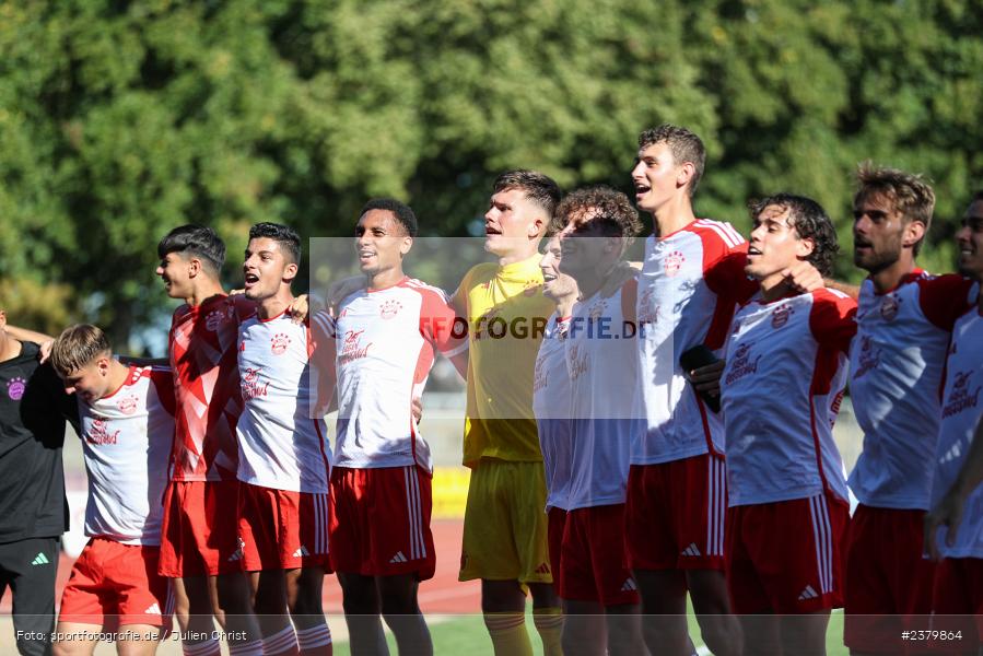 Willy-Sachs-Stadion, Schweinfurt, 16.09.2023, sport, action, BFV, Fussball, Saison 2023/2024, 10. Spieltag, Regionalliga Bayern, FCB, FCS, FC Bayern München II, 1. FC Schweinfurt 1905 - Bild-ID: 2379864