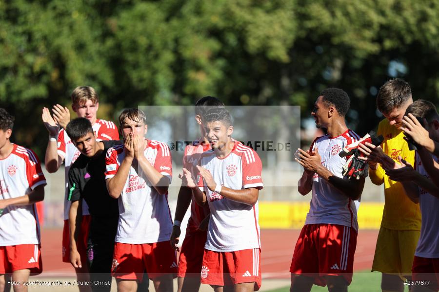 Willy-Sachs-Stadion, Schweinfurt, 16.09.2023, sport, action, BFV, Fussball, Saison 2023/2024, 10. Spieltag, Regionalliga Bayern, FCB, FCS, FC Bayern München II, 1. FC Schweinfurt 1905 - Bild-ID: 2379877