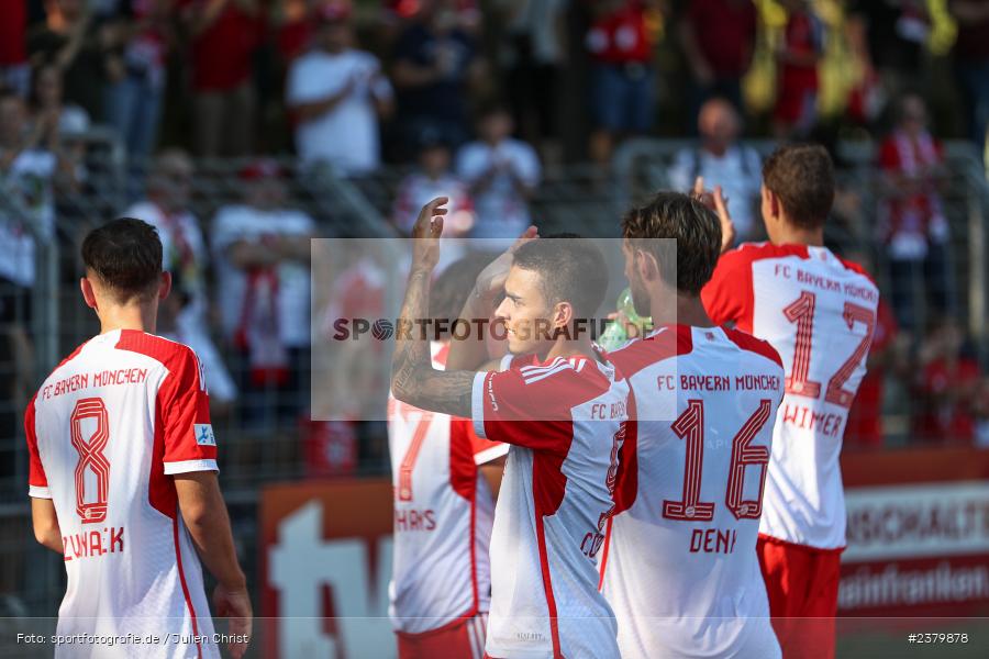 Willy-Sachs-Stadion, Schweinfurt, 16.09.2023, sport, action, BFV, Fussball, Saison 2023/2024, 10. Spieltag, Regionalliga Bayern, FCB, FCS, FC Bayern München II, 1. FC Schweinfurt 1905 - Bild-ID: 2379878