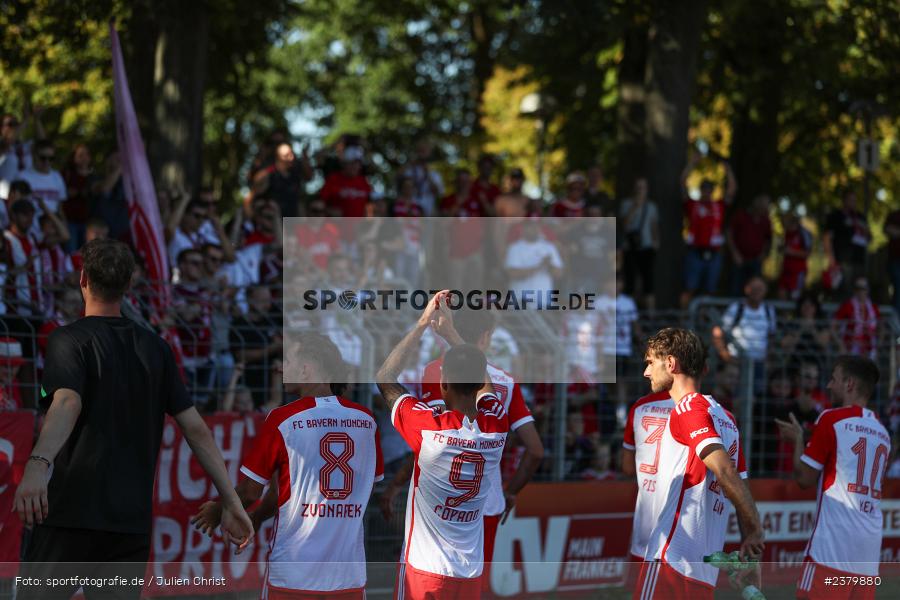 Willy-Sachs-Stadion, Schweinfurt, 16.09.2023, sport, action, BFV, Fussball, Saison 2023/2024, 10. Spieltag, Regionalliga Bayern, FCB, FCS, FC Bayern München II, 1. FC Schweinfurt 1905 - Bild-ID: 2379880