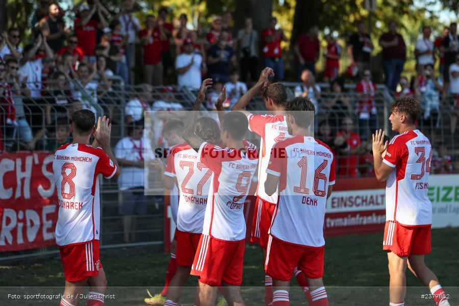 Willy-Sachs-Stadion, Schweinfurt, 16.09.2023, sport, action, BFV, Fussball, Saison 2023/2024, 10. Spieltag, Regionalliga Bayern, FCB, FCS, FC Bayern München II, 1. FC Schweinfurt 1905 - Bild-ID: 2379882