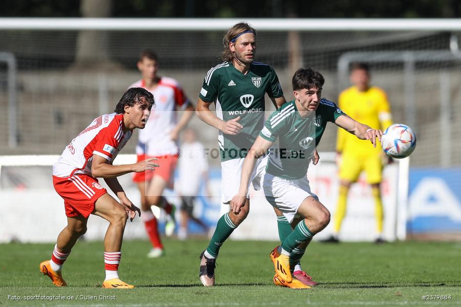 Thomas Roetynck, Willy-Sachs-Stadion, Schweinfurt, 16.09.2023, sport, action, BFV, Fussball, Saison 2023/2024, 10. Spieltag, Regionalliga Bayern, FCB, FCS, FC Bayern München II, 1. FC Schweinfurt 1905 - Bild-ID: 2379884