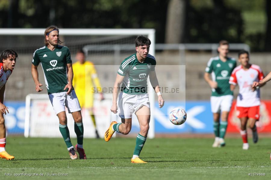 Thomas Roetynck, Willy-Sachs-Stadion, Schweinfurt, 16.09.2023, sport, action, BFV, Fussball, Saison 2023/2024, 10. Spieltag, Regionalliga Bayern, FCB, FCS, FC Bayern München II, 1. FC Schweinfurt 1905 - Bild-ID: 2379888