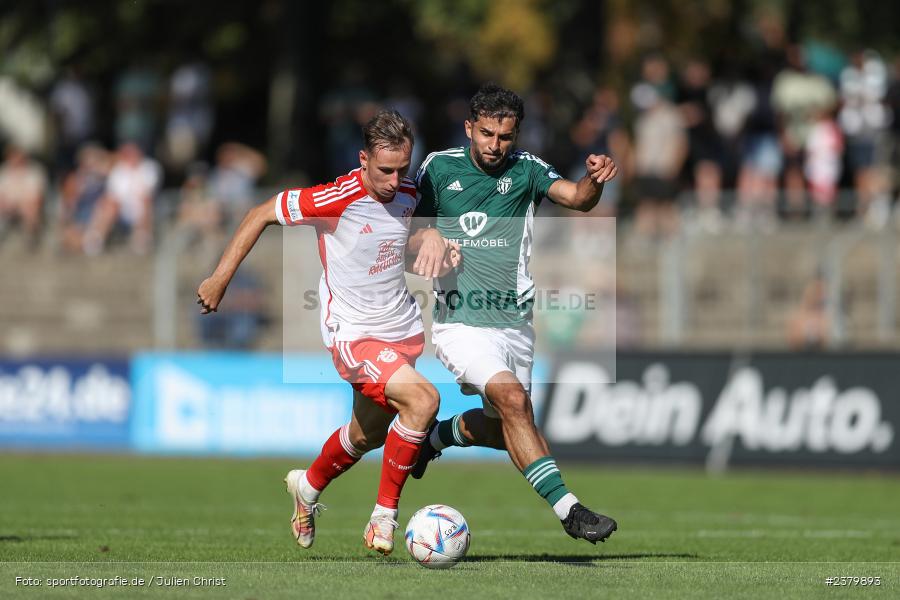 Lovro Zvonarek, Willy-Sachs-Stadion, Schweinfurt, 16.09.2023, sport, action, BFV, Fussball, Saison 2023/2024, 10. Spieltag, Regionalliga Bayern, FCB, FCS, FC Bayern München II, 1. FC Schweinfurt 1905 - Bild-ID: 2379893