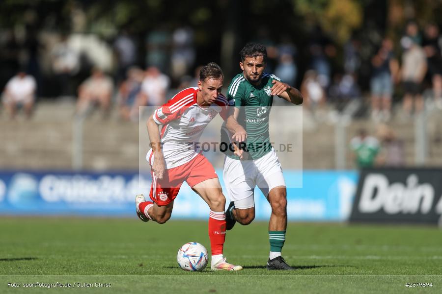 Lovro Zvonarek, Willy-Sachs-Stadion, Schweinfurt, 16.09.2023, sport, action, BFV, Fussball, Saison 2023/2024, 10. Spieltag, Regionalliga Bayern, FCB, FCS, FC Bayern München II, 1. FC Schweinfurt 1905 - Bild-ID: 2379894