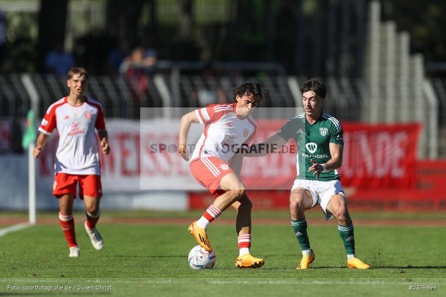 David Jonathans, Willy-Sachs-Stadion, Schweinfurt, 16.09.2023, sport, action, BFV, Fussball, Saison 2023/2024, 10. Spieltag, Regionalliga Bayern, FCB, FCS, FC Bayern München II, 1. FC Schweinfurt 1905 - Bild-ID: 2379899