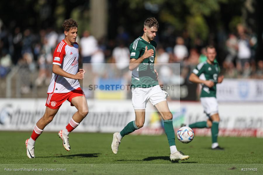 Luca Trslic, Willy-Sachs-Stadion, Schweinfurt, 16.09.2023, sport, action, BFV, Fussball, Saison 2023/2024, 10. Spieltag, Regionalliga Bayern, FCB, FCS, FC Bayern München II, 1. FC Schweinfurt 1905 - Bild-ID: 2379903