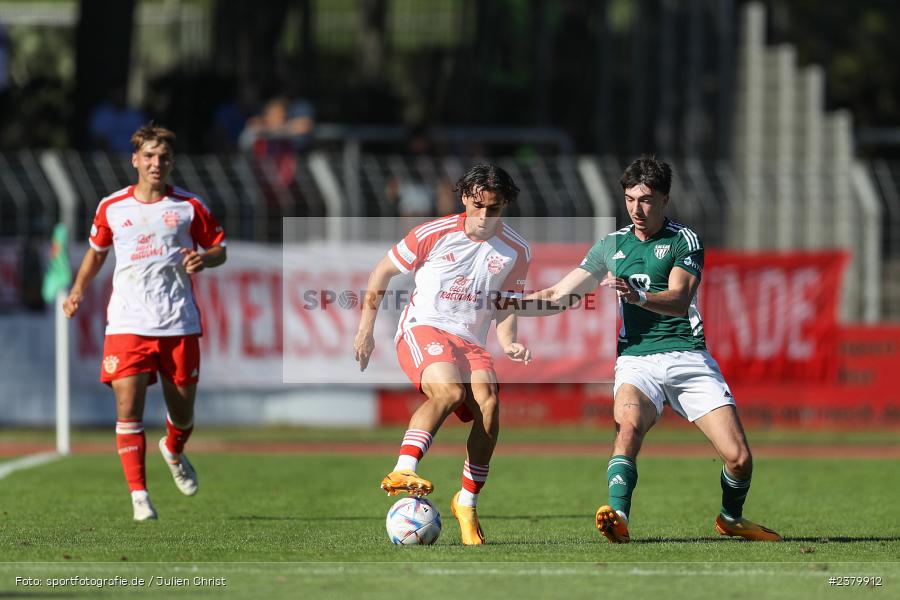David Jonathans, Willy-Sachs-Stadion, Schweinfurt, 16.09.2023, sport, action, BFV, Fussball, Saison 2023/2024, 10. Spieltag, Regionalliga Bayern, FCB, FCS, FC Bayern München II, 1. FC Schweinfurt 1905 - Bild-ID: 2379912