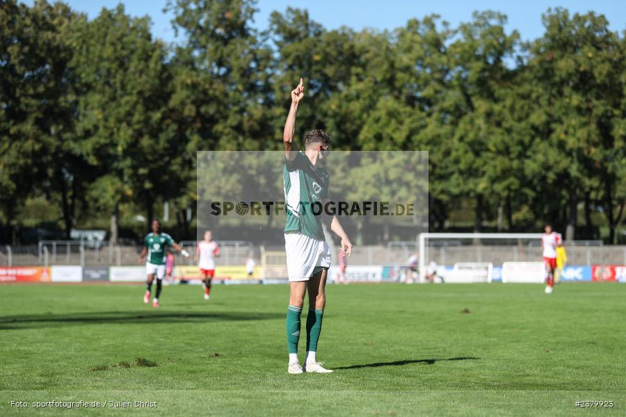 Luca Trslic, Willy-Sachs-Stadion, Schweinfurt, 16.09.2023, sport, action, BFV, Fussball, Saison 2023/2024, 10. Spieltag, Regionalliga Bayern, FCB, FCS, FC Bayern München II, 1. FC Schweinfurt 1905 - Bild-ID: 2379923