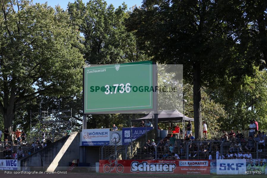 Willy-Sachs-Stadion, Schweinfurt, 16.09.2023, sport, action, BFV, Fussball, Saison 2023/2024, 10. Spieltag, Regionalliga Bayern, FCB, FCS, FC Bayern München II, 1. FC Schweinfurt 1905 - Bild-ID: 2379930