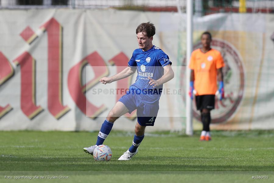 Jakob Kaul, Sportgelände, Karlstadt, 17.09.2023, sport, action, BFV, Fussball, Saison 2023/2024, 8. Spieltag, Kreisliga Würzburg, WFV, FVK, Würzburger FV 04 II, FV Karlstadt - Bild-ID: 2380122