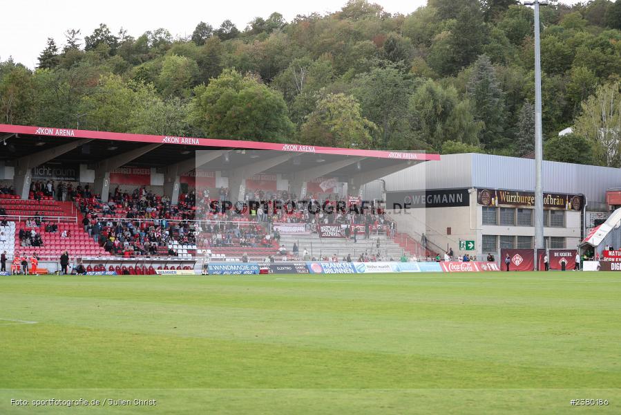 sport, action, Würzburg, Saison 2023/2024, SVW, SV Wacker Burghausen, Regionalliga Bayern, Fussball, FWK, FC Würzburger Kickers, BFV, AKON Arena, 22.09.2023, 11. Spieltag - Bild-ID: 2380186