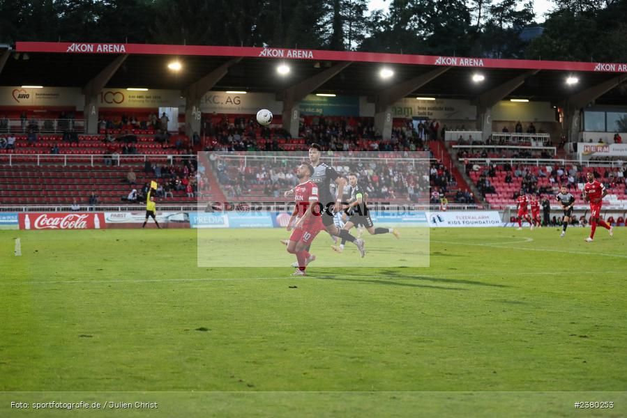 Dardan Karimani, sport, action, Würzburg, Saison 2023/2024, SVW, SV Wacker Burghausen, Regionalliga Bayern, Fussball, FWK, FC Würzburger Kickers, BFV, AKON Arena, 22.09.2023, 11. Spieltag - Bild-ID: 2380253 Dardan Karimani, sport, action, Würzburg, Saison 2023/2024, SVW, SV Wacker Burghausen, Regionalliga Bayern, Fussball, FWK, FC Würzburger Kickers, BFV, AKON Arena, 22.09.2023, 11. Spieltag - Bild-ID: 2380253
