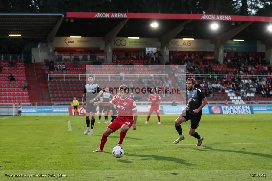 Dominik Meisel, sport, action, Würzburg, Saison 2023/2024, SVW, SV Wacker Burghausen, Regionalliga Bayern, Fussball, FWK, FC Würzburger Kickers, BFV, AKON Arena, 22.09.2023, 11. Spieltag - Bild-ID: 2380256 Dominik Meisel, sport, action, Würzburg, Saison 2023/2024, SVW, SV Wacker Burghausen, Regionalliga Bayern, Fussball, FWK, FC Würzburger Kickers, BFV, AKON Arena, 22.09.2023, 11. Spieltag - Bild-ID: 2380256