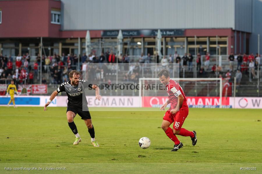 Peter Kurzweg, sport, action, Würzburg, Saison 2023/2024, SVW, SV Wacker Burghausen, Regionalliga Bayern, Fussball, FWK, FC Würzburger Kickers, BFV, AKON Arena, 22.09.2023, 11. Spieltag - Bild-ID: 2380262 Peter Kurzweg, sport, action, Würzburg, Saison 2023/2024, SVW, SV Wacker Burghausen, Regionalliga Bayern, Fussball, FWK, FC Würzburger Kickers, BFV, AKON Arena, 22.09.2023, 11. Spieltag - Bild-ID: 2380262