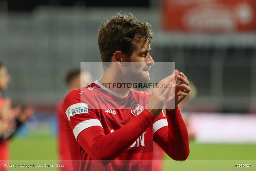 Daniel Hägele, sport, action, Würzburg, Saison 2023/2024, SVW, SV Wacker Burghausen, Regionalliga Bayern, Fussball, FWK, FC Würzburger Kickers, BFV, AKON Arena, 22.09.2023, 11. Spieltag - Bild-ID: 2380325