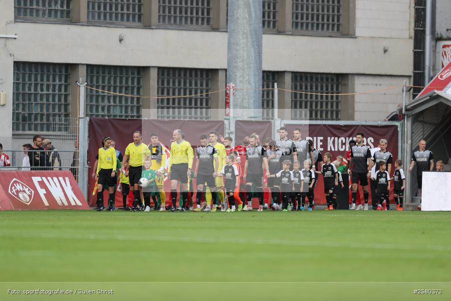 sport, action, Würzburg, Saison 2023/2024, SVW, SV Wacker Burghausen, Regionalliga Bayern, Fussball, FWK, FC Würzburger Kickers, BFV, AKON Arena, 22.09.2023, 11. Spieltag - Bild-ID: 2380372