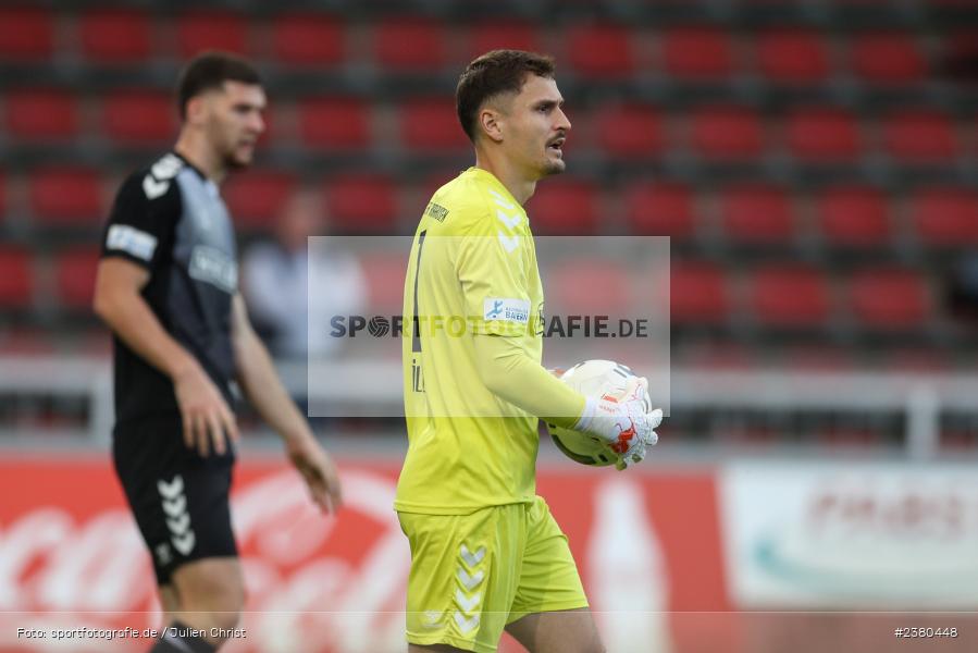 Markus Schöller, sport, action, Würzburg, Saison 2023/2024, SVW, SV Wacker Burghausen, Regionalliga Bayern, Fussball, FWK, FC Würzburger Kickers, BFV, AKON Arena, 22.09.2023, 11. Spieltag - Bild-ID: 2380448
