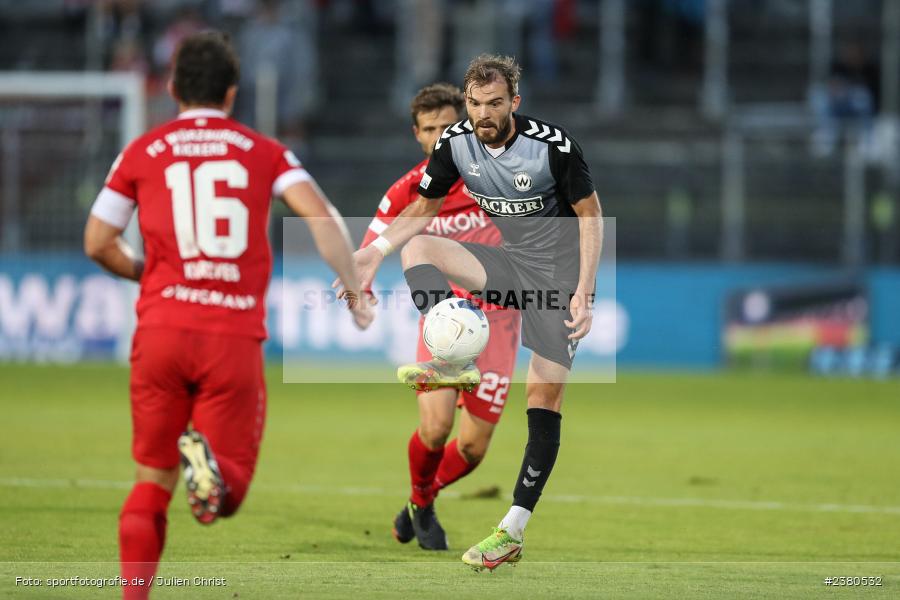 Felix Bachschmid, sport, action, Würzburg, Saison 2023/2024, SVW, SV Wacker Burghausen, Regionalliga Bayern, Fussball, FWK, FC Würzburger Kickers, BFV, AKON Arena, 22.09.2023, 11. Spieltag - Bild-ID: 2380532 Felix Bachschmid, sport, action, Würzburg, Saison 2023/2024, SVW, SV Wacker Burghausen, Regionalliga Bayern, Fussball, FWK, FC Würzburger Kickers, BFV, AKON Arena, 22.09.2023, 11. Spieltag - Bild-ID: 2380532