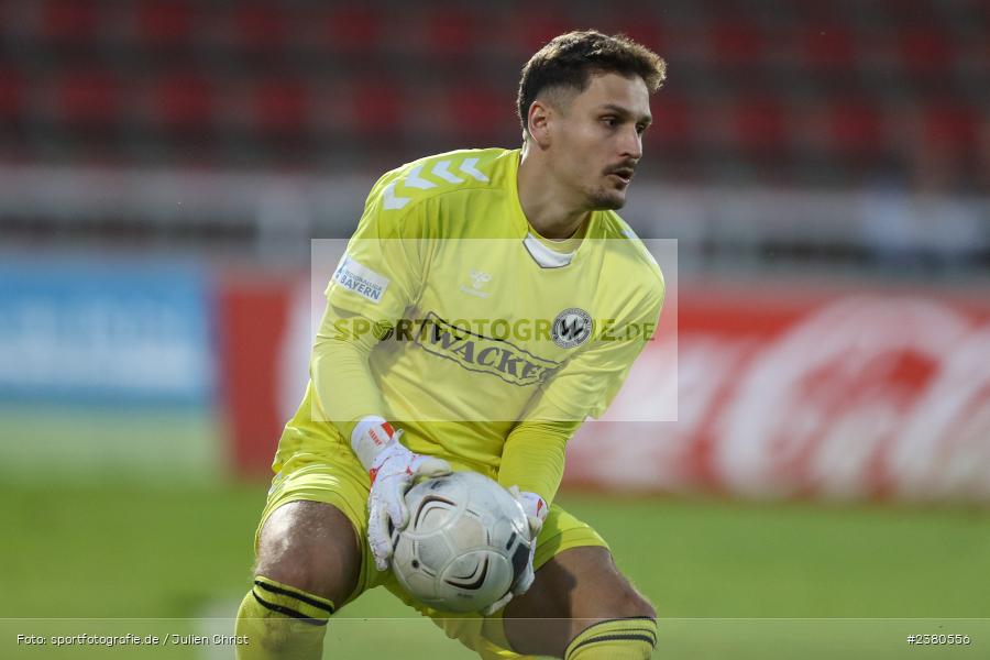 Markus Schöller, sport, action, Würzburg, Saison 2023/2024, SVW, SV Wacker Burghausen, Regionalliga Bayern, Fussball, FWK, FC Würzburger Kickers, BFV, AKON Arena, 22.09.2023, 11. Spieltag - Bild-ID: 2380556